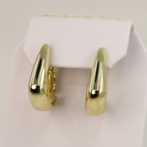 Cercei placati cu aur model CJ547 - dimensiune 2 cm