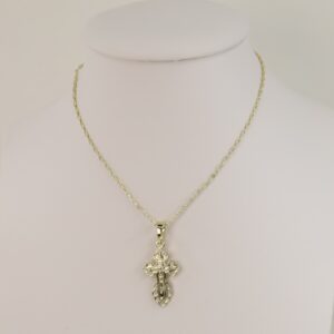 Lant cu pandativ placat cu aur 14K Model LL436 – 45 cm