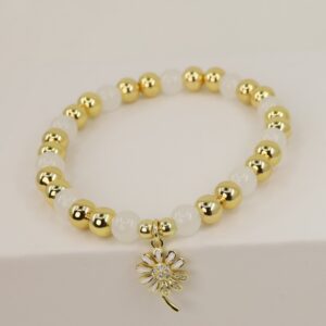 Bratara placata cu aur 14K model BB490 - reglabila