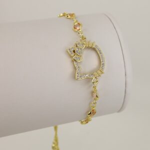 Bratara placata cu aur 14K model BB491 - reglabila