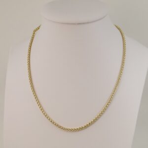 Lant  placat cu aur 14K Model LL444 – 46 cm