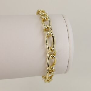 Bratara placata cu aur 14K model BB571 - 19 cm