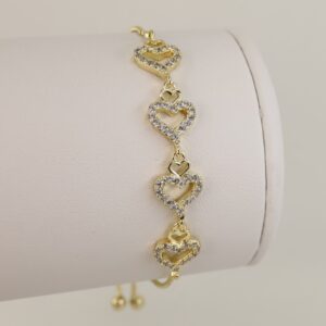 Bratara placata cu aur 14K model BB567 - reglabila