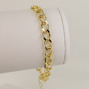 Bratara placata cu aur 14K model BB586 - 21 cm