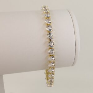 Bratara placata cu aur 14K model BB593 - 19 cm