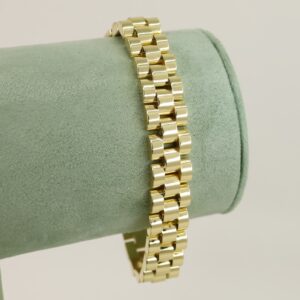 Bratara placata cu aur 14K model BB611 - 19 cm
