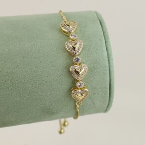 Bratara placata cu aur 14K model BB620 - reglabila