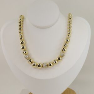 Lant placat cu aur 14K Model LL487 – 50 cm