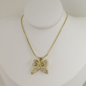 Lant cu pandativ placat cu aur 14K Model LL486 – 45 cm