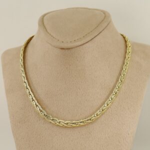 Lant placat cu aur 14K Model LL502 – 60 cm