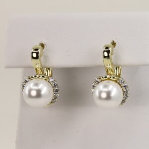 Cercei placati cu aur model CC030 - dimensiune 1,4 cm