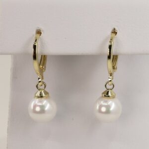 Cercei placati cu aur model CC046 - dimensiune 2 cm