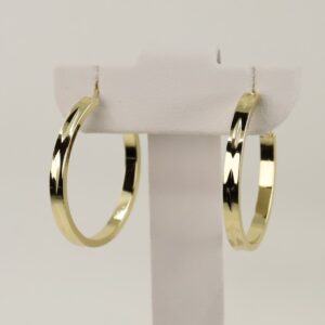 Cercei placati cu aur model CC099 - dimensiune 2 cm