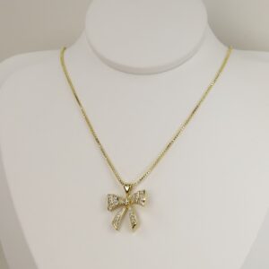 Lant cu pandativ placat cu aur 14K Model LL524 – 50 cm