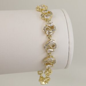 Bratara placata cu aur 14K BB712 - dimensiune 19 cm