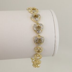 Bratara placata cu aur 14K BB708 - dimensiune 19 cm