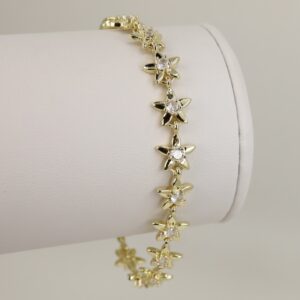 Bratara placata cu aur 14K BB705 - dimensiune 19 cm