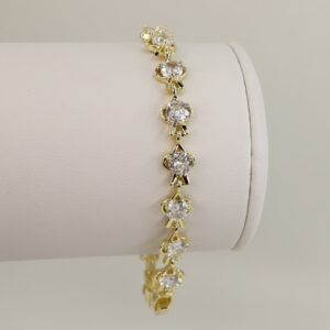 Bratara placata cu aur 14K BB706 - dimensiune 19 cm