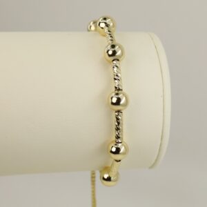 Bratara placata cu aur 14K model BB679 - reglabila