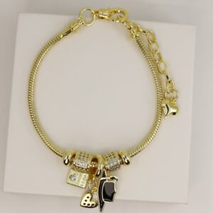 Bratara placata cu aur 14K model BB678 - 26 cm