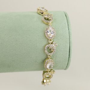 Bratara placata cu aur 14K BB731 - dimensiune 19 cm