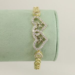 Bratara placata cu aur 14K BB722 - dimensiune 19 cm