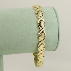 Bratara placata cu aur 14K BB726 - dimensiune 19 cm