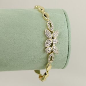 Bratara placata cu aur 14K BB729 - dimensiune 19 cm