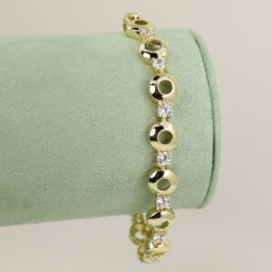 Bratara placata cu aur 14K BB735 - dimensiune 19 cm