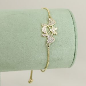 Bratara placata cu aur 14K BB739 - reglabila