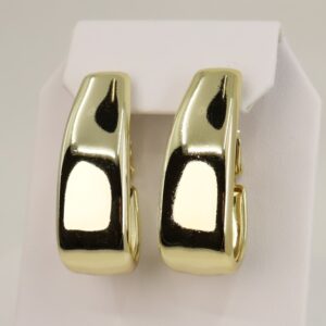 Cercei placati cu aur model CC194 - dimensiune 3,5 cm