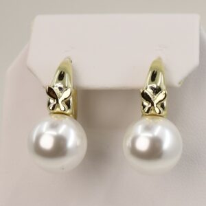 Cercei placati cu aur model CC182 - dimensiune 1,7 cm