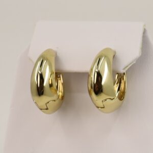 Cercei placati cu aur 14K model CJ301 - 1,8 cm